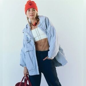 Free People Movement Billie Boxy Lightweight Insulated Jacket XL NWT New slouchy